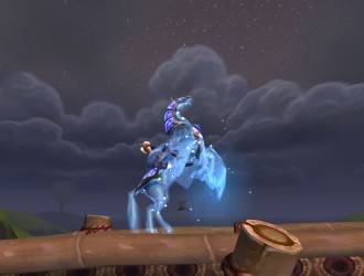 Celestial Steed w World of Warcraft bg